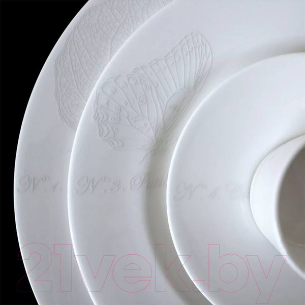 Изображение товара Тарелка столовая обеденная Taitu Bianco&Bianco 3-10