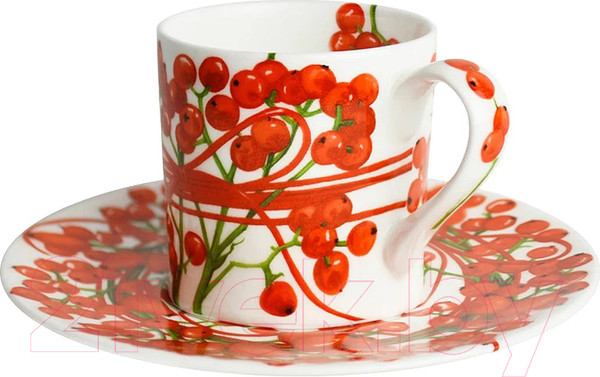 Изображение товара Чашка с блюдцем Taitu Fil Rouge Bacche 5-291