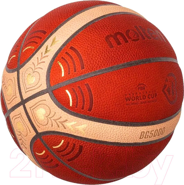 Изображение товара Баскетбольный мяч Molten WorldCup B7G5000-M3P 2023 / B7G5000M3P