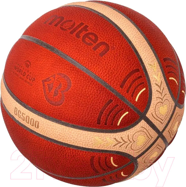 Изображение товара Баскетбольный мяч Molten WorldCup B7G5000-M3P 2023 / B7G5000M3P