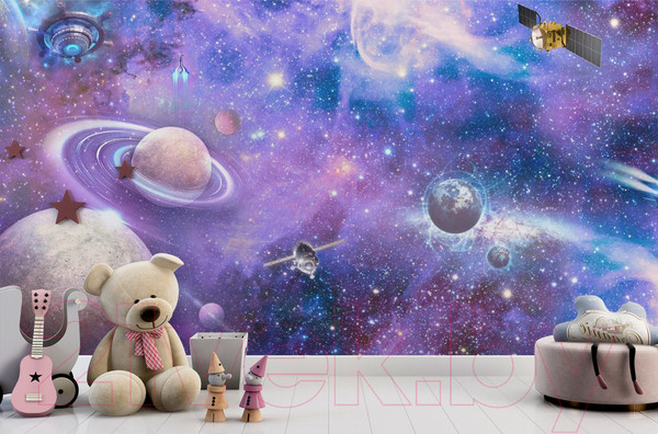 Изображение товара Фотообои листовые ФабрикаФресок Космос и космические обьекты / 915270 (500x270)