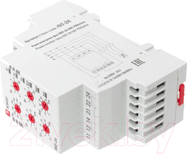 Изображение товара Реле контроля фаз EKF Rkf-24
