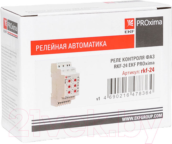 Изображение товара Реле контроля фаз EKF Rkf-24
