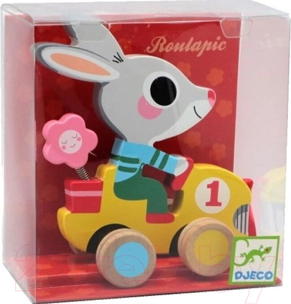 Изображение товара Игрушка-каталка Djeco Заяц / 06225