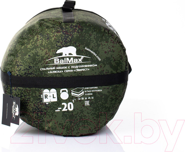 Изображение товара Спальный мешок BalMAX Аляска Everest Series до -20°C R (цифра)
