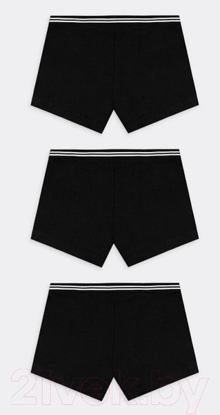 Изображение товара Комплект трусов детских Mark Formelle 413345-3 (р.152-76-66, черный)