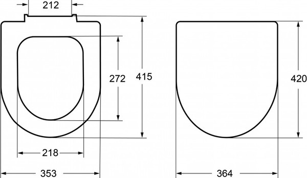 Изображение товара Сиденье для унитаза Roca Meridian ZRU9307606 (с микролифтом)