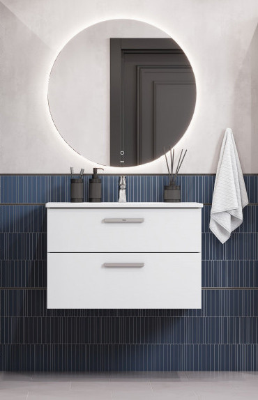 Изображение товара Тумба под умывальник Roca Victoria 78.5 / A857470806 (белый глянец)