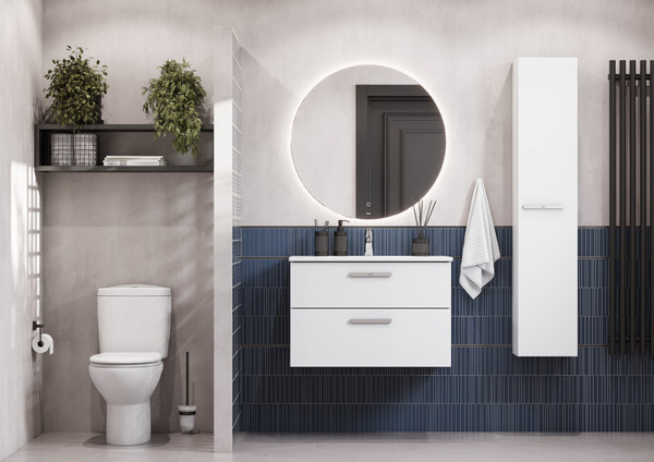 Изображение товара Тумба под умывальник Roca Victoria 78.5 / A857470806 (белый глянец)