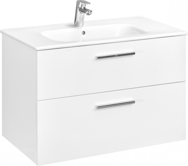 Изображение товара Тумба под умывальник Roca Victoria 78.5 / A857470806 (белый глянец)