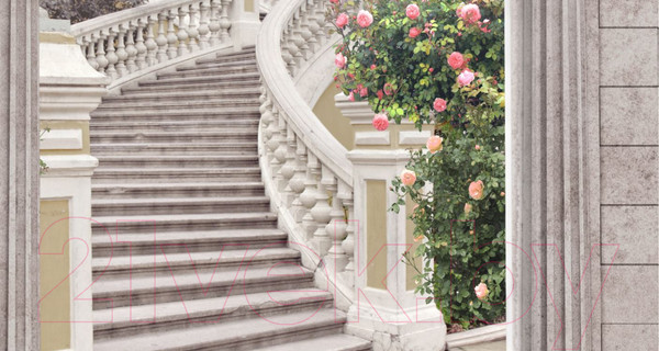 Изображение товара Фотообои листовые ФабрикаФресок Фреска с колоннами / 845270 (500x270)