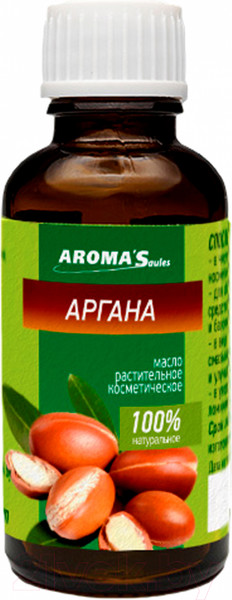 Изображение товара Масло косметическое Aroma Saules Растительное Аргана (30мл)