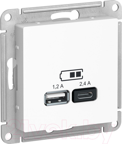 Изображение товара Розетка Systeme (Schneider) Electric AtlasDesign ATN001339