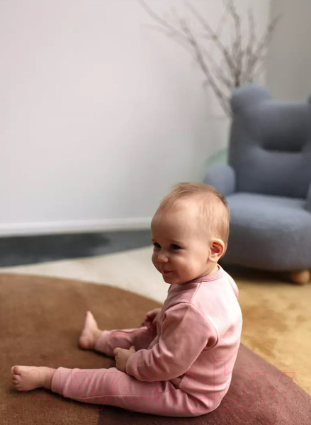 Изображение товара Набор комбинезонов для малышей MOWbaby Birds / 1282 (Rose, р.80)
