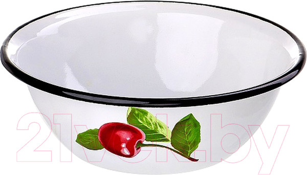 Изображение товара Миска КМЗ Вишневый сад 40304-072/5 (белый)