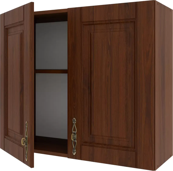 Изображение товара Шкаф навесной для кухни Stolline Ш80 / СТЛ.375.03 (орех)