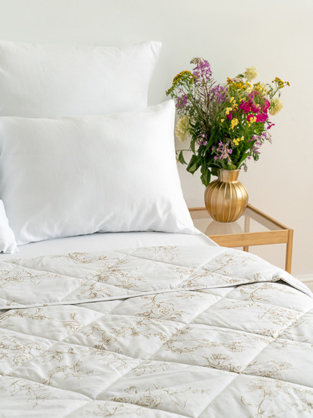 Изображение товара Одеяло Лен наш Шведская Роза Лен 2.0 сп / 245933 (172x205, белый)