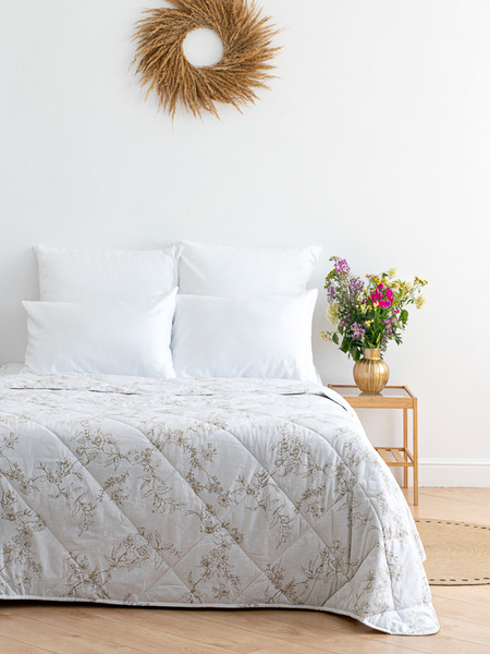 Изображение товара Одеяло Лен наш Шведская Роза Лен 2.0 сп / 245933 (172x205, белый)