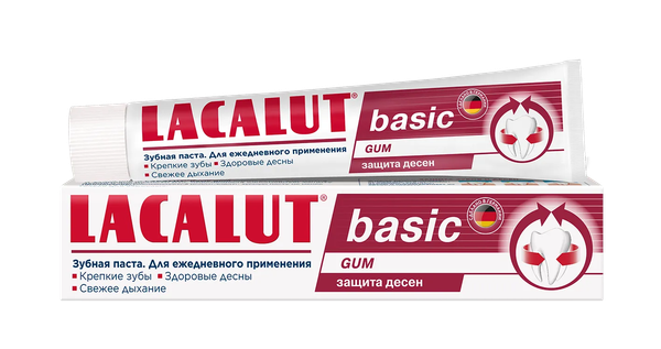 Изображение товара Зубная паста Lacalut Basic Gum (75мл)