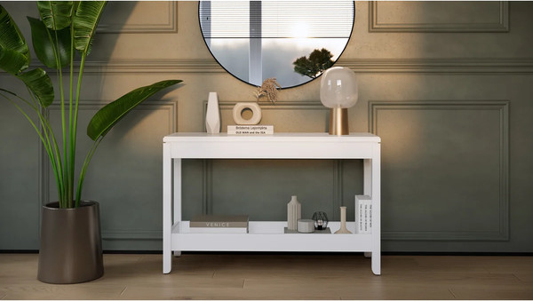 Изображение товара Консольный столик Лузалес Кодзув 100x35x63 (белый)