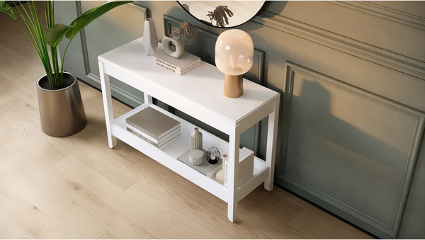 Изображение товара Консольный столик Лузалес Кодзув 100x35x63 (белый)