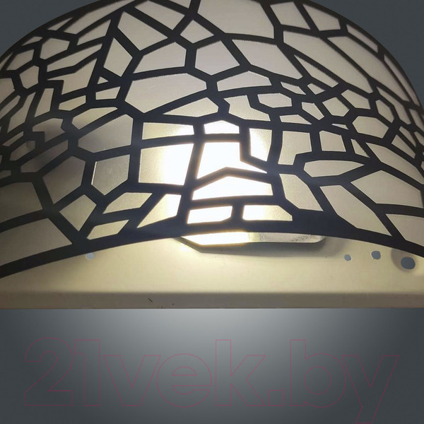 Изображение товара Бра Элетех Гео 250x140 НББ 06-40 М42 / 1005405268 (черный муар)