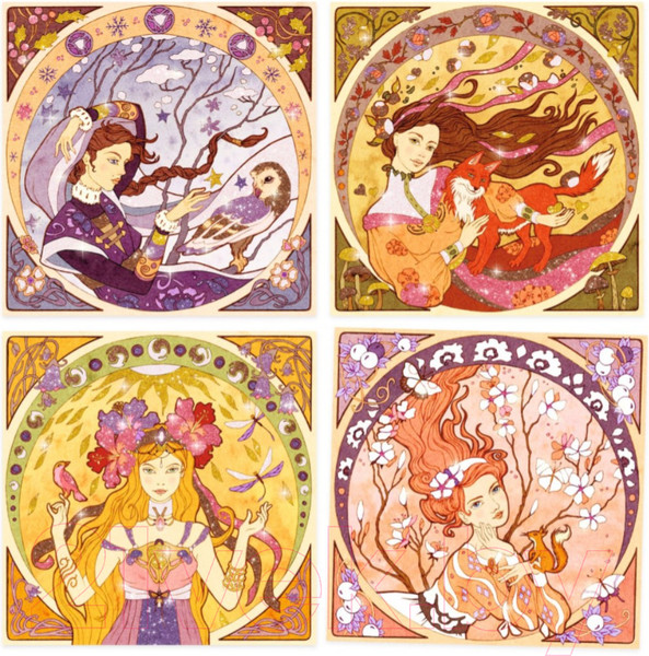 Изображение товара Набор для творчества Djeco Девушки / DJ09383