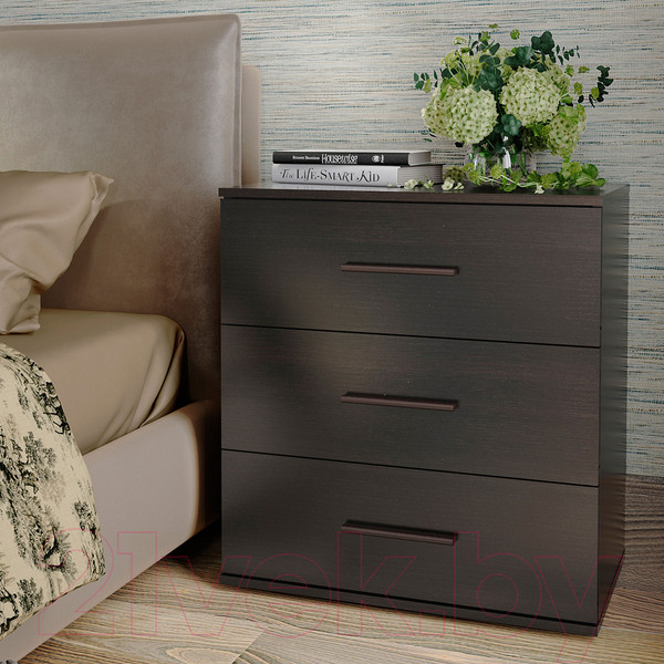 Изображение товара Комод Stolline Алекс 3 ящика / 513.05 (дуб феррара)