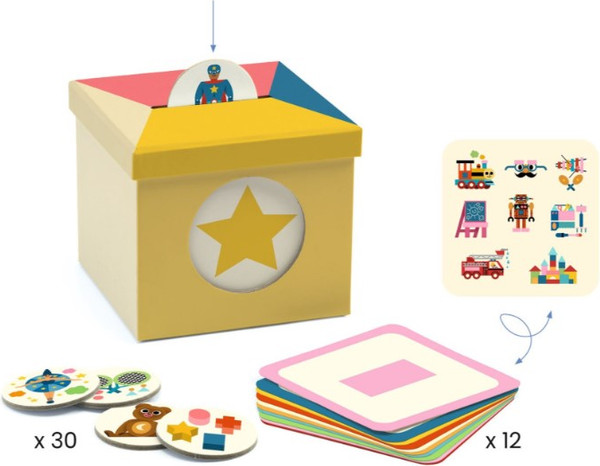 Изображение товара Сортер Djeco Распредели по форме / DJ08144