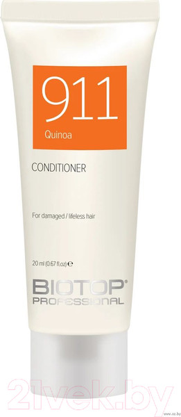 Изображение товара Кондиционер для волос Biotop Professional 911 Quinoa Conditioner Восстанавливающий (20мл)