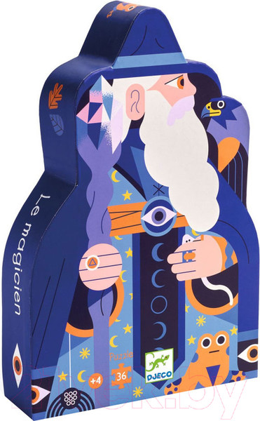 Изображение товара Пазл Djeco Волшебник и хрустальный скипетр / DJ07299