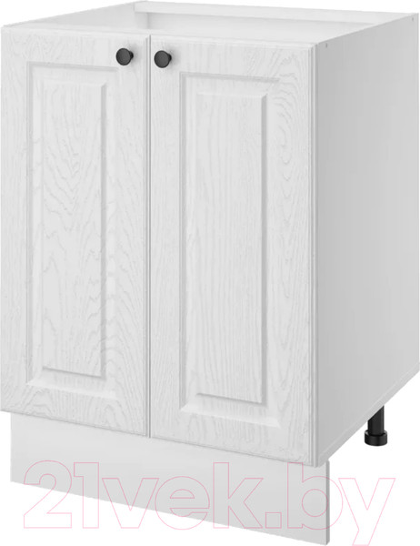 Изображение товара Шкаф-стол кухонный Stolline Гатьен 60 / 441.08 (белый/белый)
