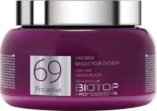 Изображение товара Маска для волос Biotop 69 Pro Active Hair Mask Для кудрявых волос (550мл)