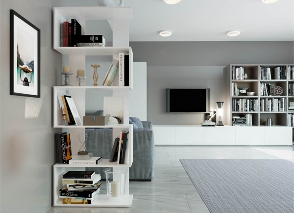 Изображение товара Стеллаж Stolline Сакс / 452.04 (белый)