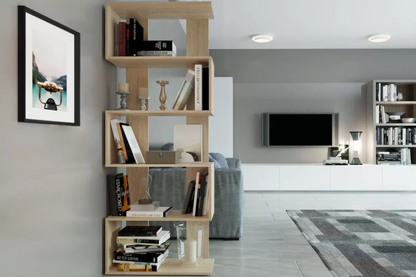 Изображение товара Стеллаж Stolline Сакс / 452.04 (дуб сонома)