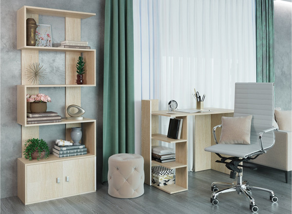 Изображение товара Стеллаж Stolline Сакс / 452.07 (дуб сонома)