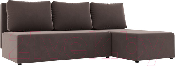Изображение товара Диван угловой Stolline Рим (коричневый)