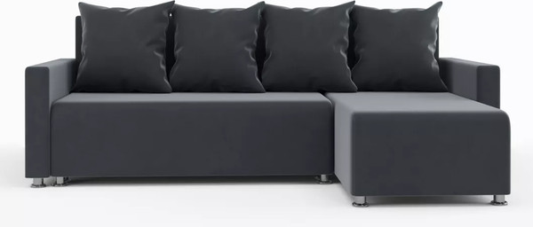 Изображение товара Диван угловой Stolline Таити (темно-серый)