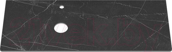 Изображение товара Столешница для тумбы в ванную Misty Роял 120 / VS03-120 (черный)