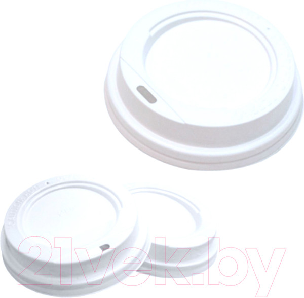 Изображение товара Набор крышек для стаканов Паксервис УК-81К / 387264 (2000шт, белый)