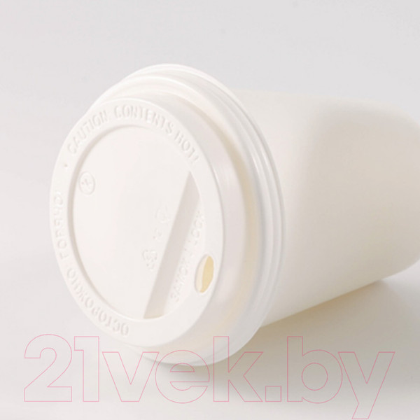 Изображение товара Набор крышек для стаканов Паксервис УК-81К / 387264 (2000шт, белый)