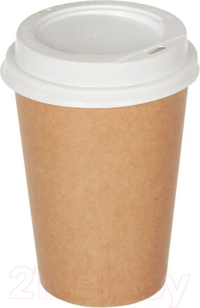 Изображение товара Набор крышек для стаканов Паксервис УК-81К / 387264 (2000шт, белый)