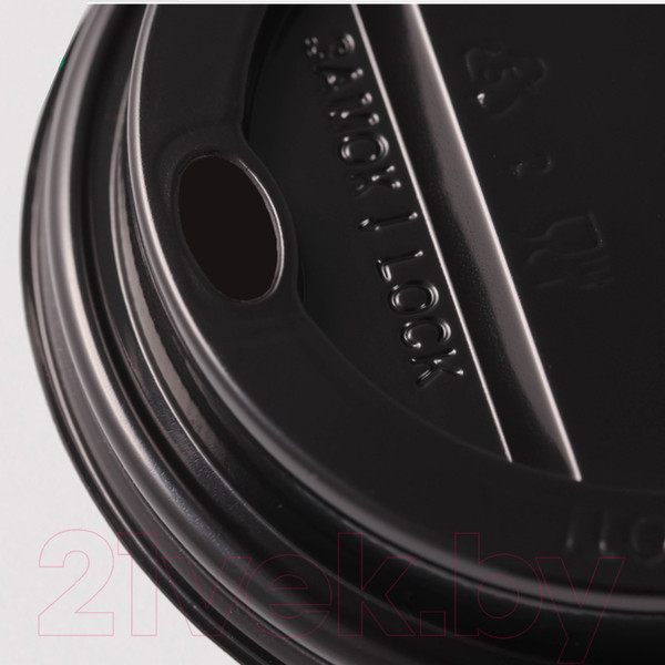 Изображение товара Набор крышек для стаканов Паксервис УК-81К / 387294 (2000шт, черный)