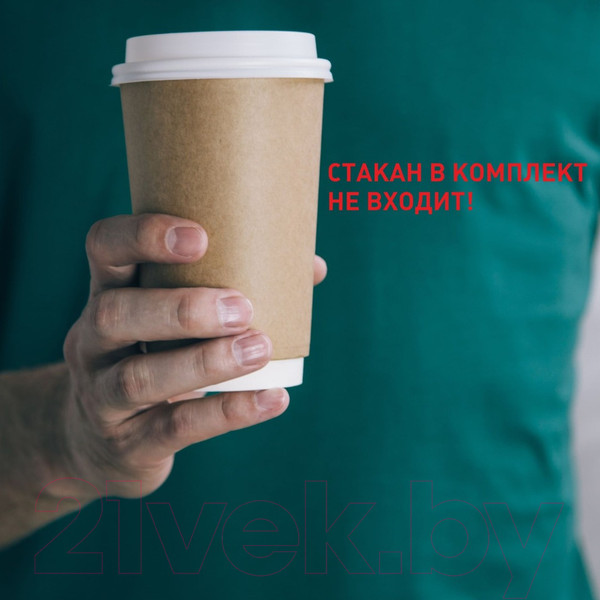 Изображение товара Набор крышек для стаканов Паксервис УК-80К / 286646 (300шт, белый)