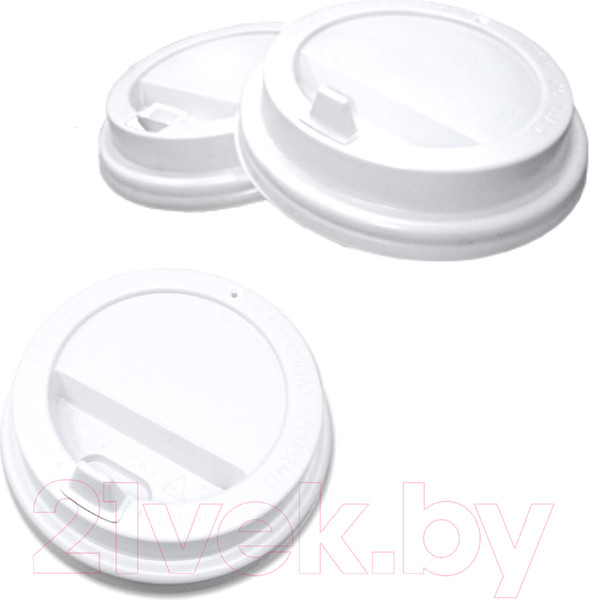 Изображение товара Набор крышек для стаканов Паксервис УК-90К / 386764 (2000шт, белый)