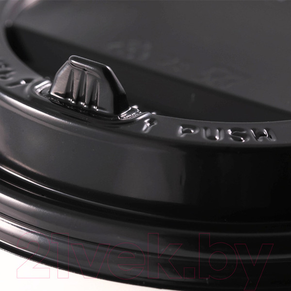 Изображение товара Набор крышек для стаканов Паксервис УК-90К / 286644 (300шт, черный)