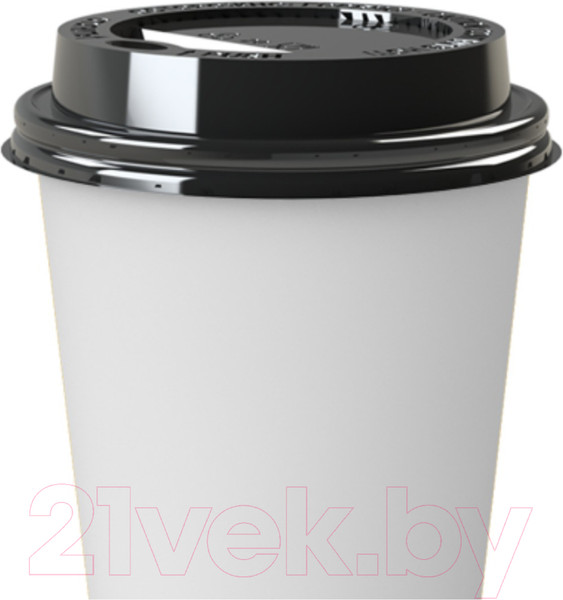 Изображение товара Набор крышек для стаканов Паксервис УК-91К / 387296 (2000шт, черный)