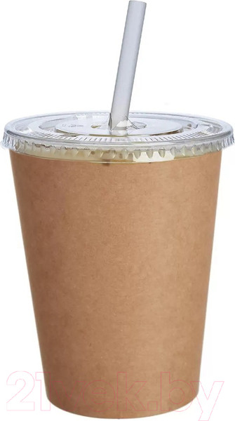 Изображение товара Набор крышек для стаканов Паксервис ПС / 285645 (150шт, полупрозрачный)