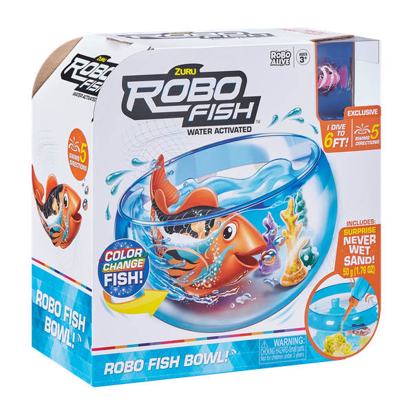 Изображение товара Интерактивная игрушка Zuru Robo Alive Robo Fish Аквариум с рыбкой / 7126 