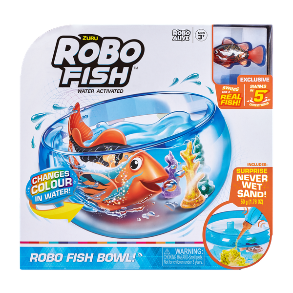 Изображение товара Интерактивная игрушка Zuru Robo Alive Robo Fish Аквариум с рыбкой / 7126 